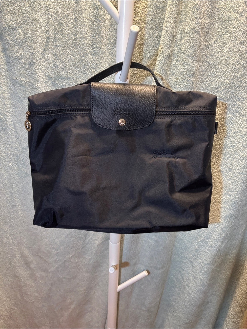 Longchamp RARE Golden Globes edition Black Modele Depose “Docs” swag bag